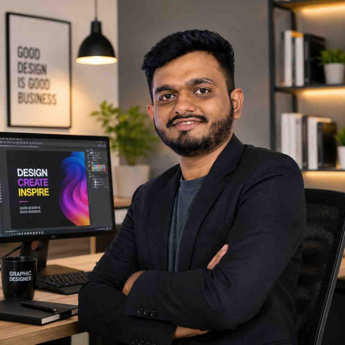 Kaushal - Visual Architect and Graphic Designer at Cosmiqe Digital